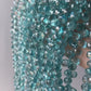 [Rare December Birthstone] Blue Zircon Faceted Teardrop Beads 1Strand