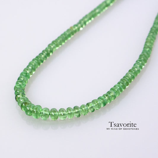 [Rare] Danburite Faceted Rondelle Beads 1Strand